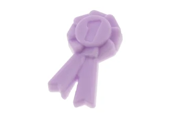 LEGO Award Ribbon with Number 1