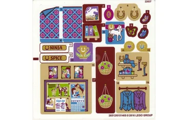 LEGO Sticker for Set 41126