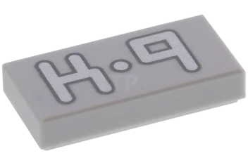 LEGO Piastrelle 1 x 2 con motivo K-9