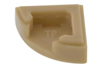 LEGO Baldosa 1 x 1 Cuarto Redondo con Patrón de Tarta…