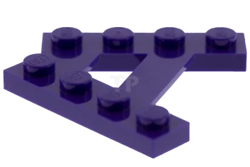 LEGO Plate 2 x 4 A-Shape 45°