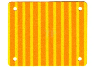 LEGO Auvent en tissu 9 x 11 avec motif de rayures…