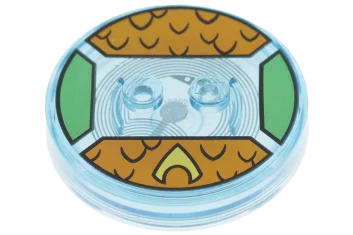 LEGO Dimensions Toy Tag 4 x 4 x 2/3 with 2…