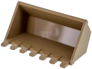 LEGO Vehicle, Digger Bucket 7 Teeth 3 x 6 with Locking…