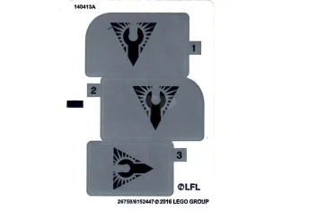 LEGO Sticker voor set 75147