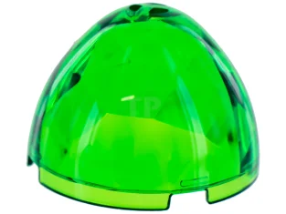 LEGO Behälter, facettiert, 4 x 4 x 1 2/3, Drachenei oben