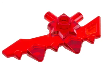 LEGO Minifig, Weapon Blade with Bars and 5 Spikes