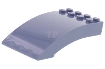 LEGO Windscreen 8 x 4 x 2 Curved with Locking Dual…