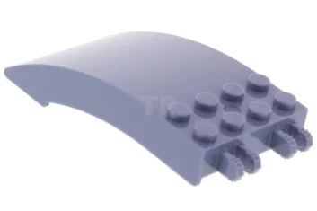 LEGO Windscreen 8 x 4 x 2 Curved with Locking Dual…