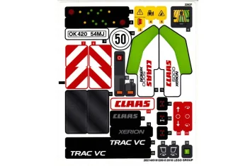 LEGO Adesivo per il set 42054