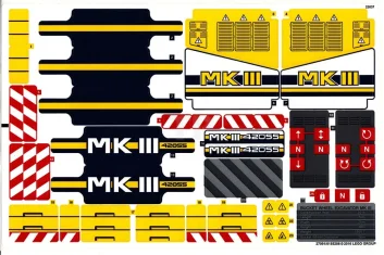 LEGO Autocollant pour l'ensemble 42055 (version internationale)