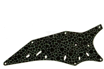 LEGO Plastic Triangle 11 x 27.5 Wing Left with Gold Scales…