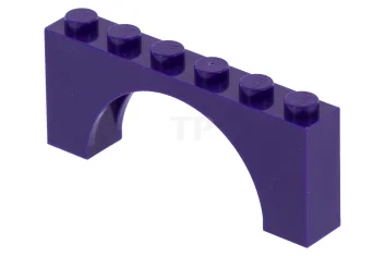 LEGO Ladrillo 1 x 6 x 2 arco - parte superior…