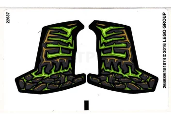 LEGO Sticker for Set 71316