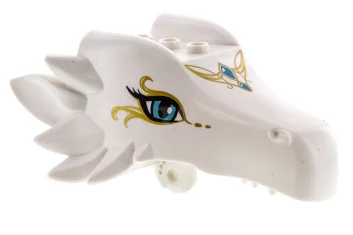 LEGO Drachenkopf (Elfen) Oberkiefer groß, 3 Noppen auf der Oberseite mit…