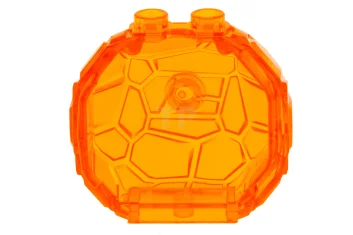 LEGO Rock Boulder, Vertical Half