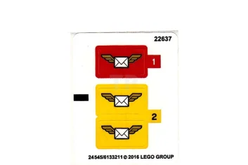 LEGO Sticker for Set 60100