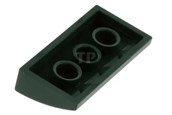 LEGO Slope Curved 2 x 4 x 2/3 with Stripes Pattern