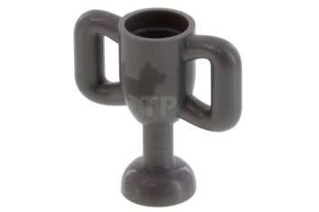 LEGO Figine, ustensile Trophée Coupe Petite avec motif de chien terrier…