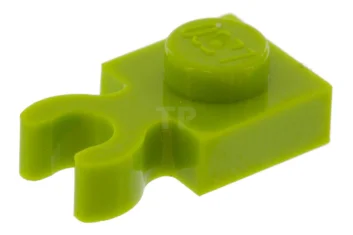 LEGO Plate 1 x 1 with Clip Vertical - Thick open…