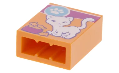 LEGO Brick 1 x 2 x 2 with Inside Stud Holder…