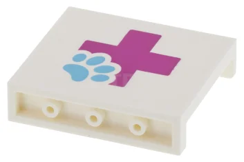 LEGO Panel 1 x 4 x 3 with Side Supports and…