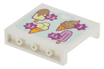 LEGO Panel 1 x 4 x 3 with Side Supports and…