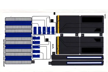 LEGO Sticker voor set 75155 (internationale versie)