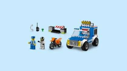 LEGO Police Truck Chase