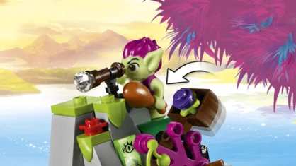 LEGO Naida's gondel & de Goblin-dief