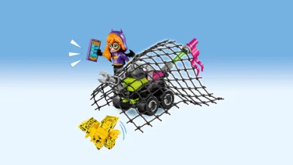LEGO Persecución en el batjet de Batgirl™
