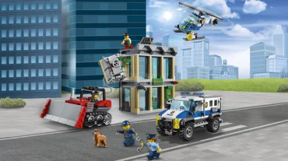 LEGO Bulldozer Break-in