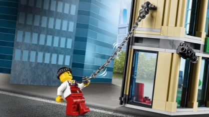 LEGO Bulldozer Break-in