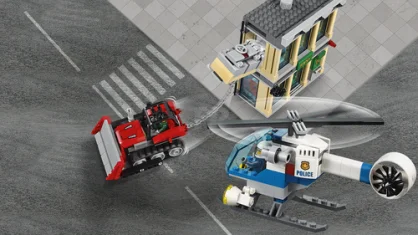 LEGO Bulldozer Break-in