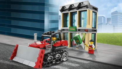 LEGO Bulldozer Break-in