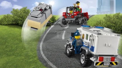 LEGO Bulldozer Break-in