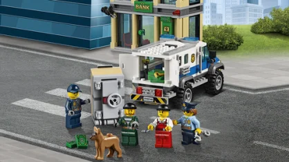 LEGO Bulldozer Break-in