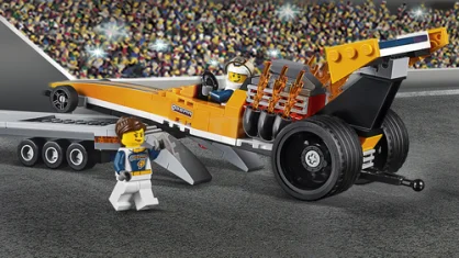 LEGO Dragster Transporter