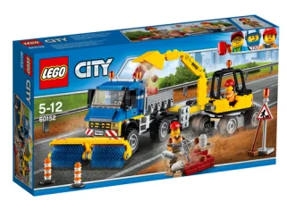 LEGO Sweeper & Excavator