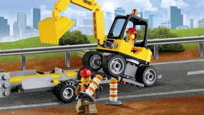 LEGO Sweeper & Excavator