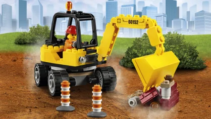LEGO Sweeper & Excavator