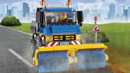 LEGO Sweeper & Excavator