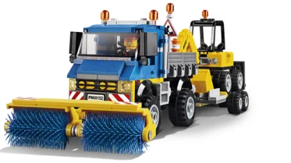 LEGO Sweeper & Excavator