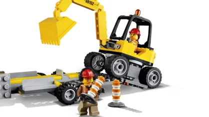 LEGO Sweeper & Excavator