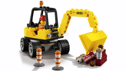 LEGO Sweeper & Excavator