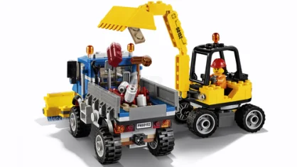 LEGO Sweeper & Excavator