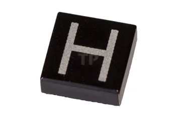 LEGO Fliese 1 x 1 mit Großbuchstaben H-Muster