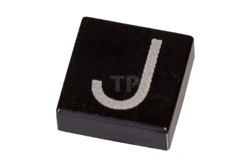 LEGO Fliese 1 x 1 mit Großbuchstaben J-Muster