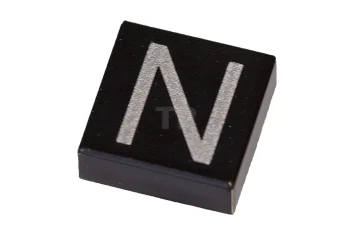 LEGO Piastrelle 1 x 1 con motivo Lettera Maiuscola N
