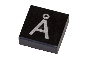 LEGO Fliese 1 x 1 mit Buchstabe Å-Muster